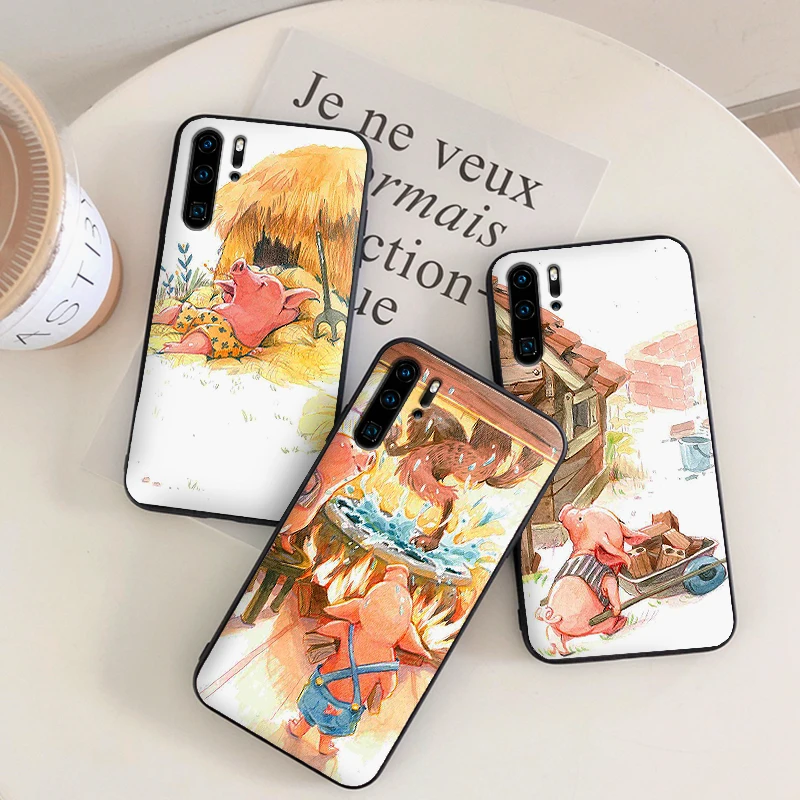 Для huawei honor VIEW 20 7C 5.99IN 7X 8X 8C NOTE 10 7A 9X Pro 8 9 lite задняя крышка телефона подарок Три