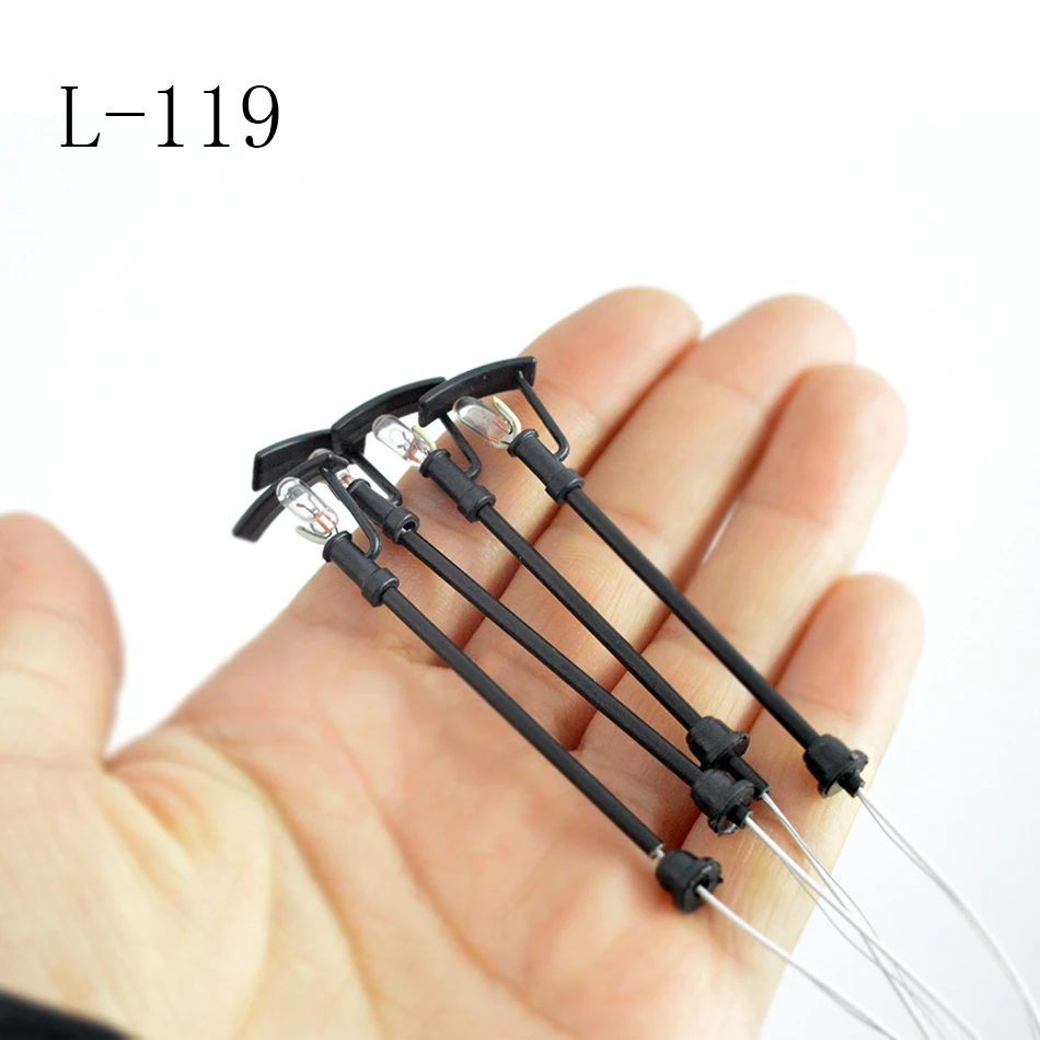 Архитектурная модель железной дороги садовый светильник масштаб 1/150 пейзаж для