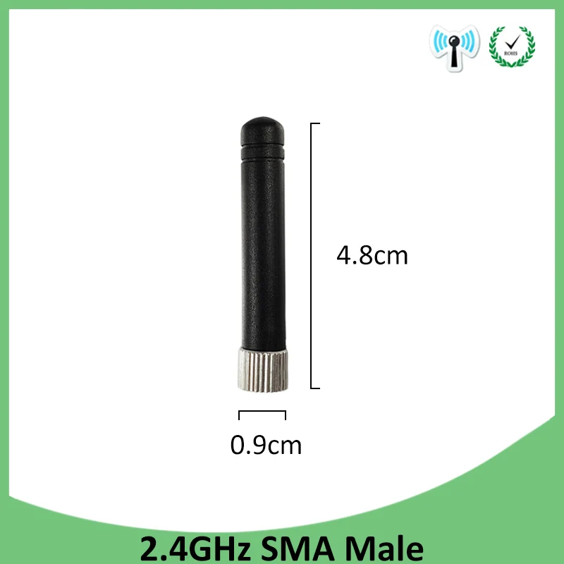 Антенна 2 4 ГГц wi fi SMA разъем папа ~ 3 дБи антенна малого размера Zigbee антенны