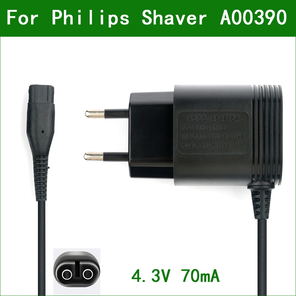 

A00390 EU US Plug AC Power Adapter Charger for Philips Electric Shaver RQ310 RQ311 RQ312 RQ328 RQ320 RQ328 RQ330 RQ331 RQ338