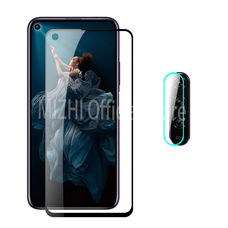 2 in 1 2 в 1 защитное стекло Honor 20 Pro объектив камеры закаленное стекло для huawei Honor20 Honer 20Pro 20s YAL-AL10 trempe verre стекло - Цвет: 2 in 1