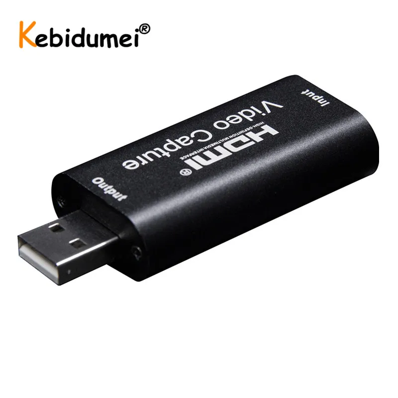 Мини HD 1080P HDMI к USB 2 0 Видео Запись карты игры коробка для компьютера Youtube OBS и т. Д.