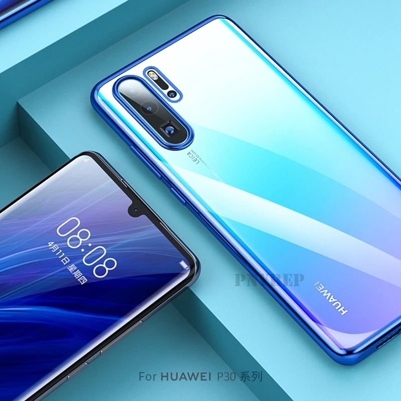 Мягкий чехол для HUAWEI HONOR 20 Pro 10 Lite 10i 20i View ультратонкий прозрачный силиконовый из