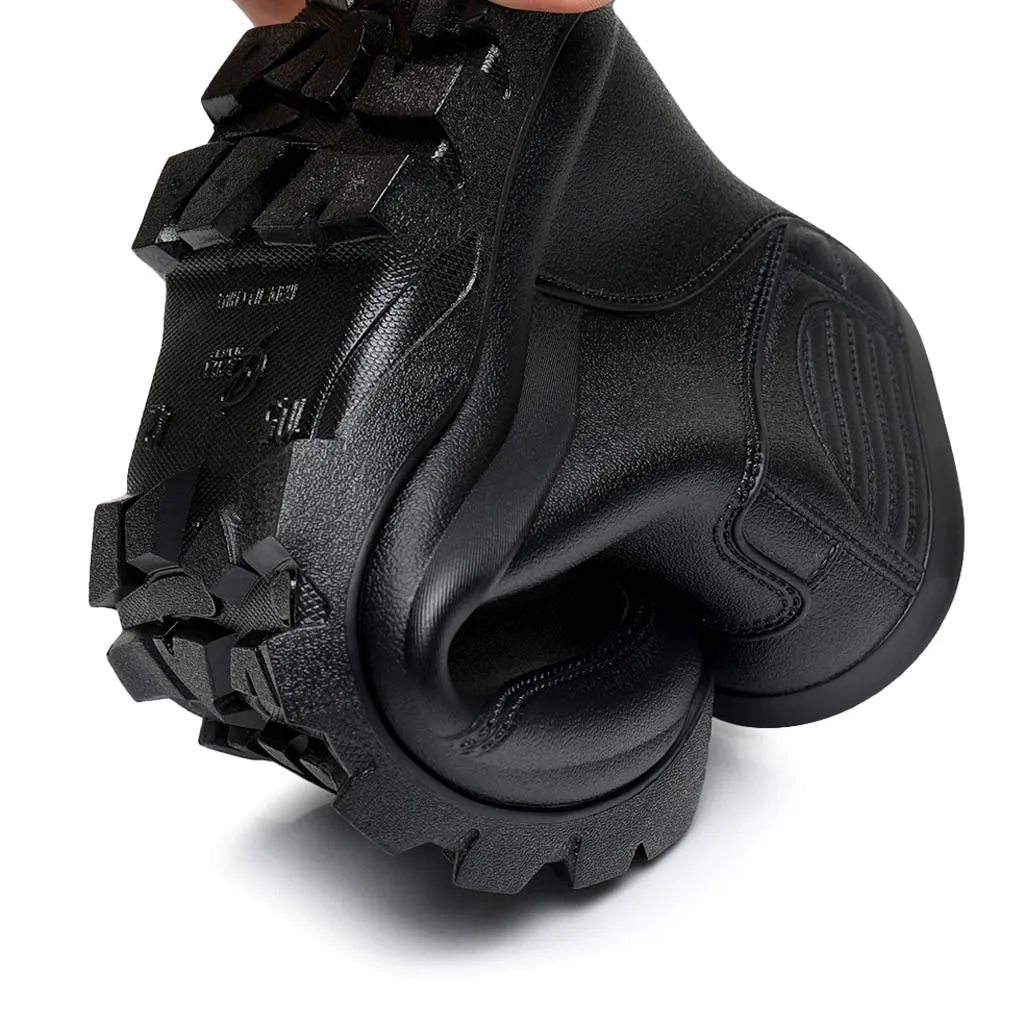 Мужская Нескользящая водонепроницаемая обувь непромокаемые сапоги модная для