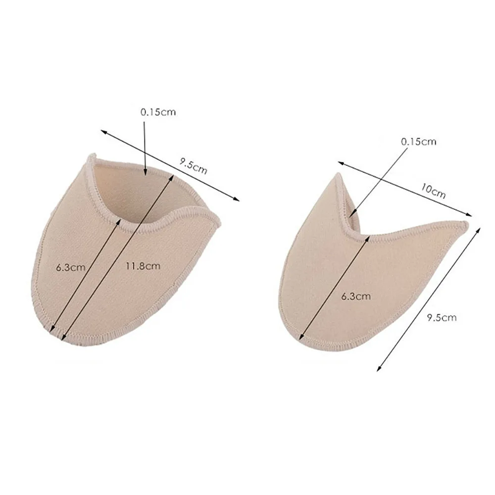 1 пара балет танец цыпочках носок Кепки крышка подушечки для пальцев ног с