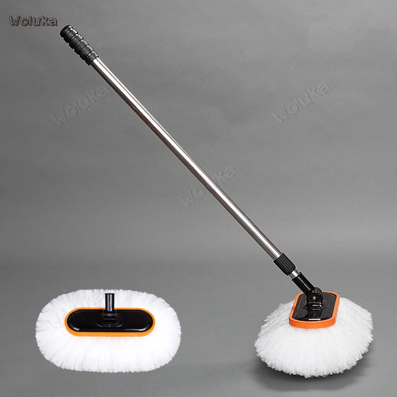 Щетка для мытья автомобиля щетка длинная ручка выдвижная мягкая волос