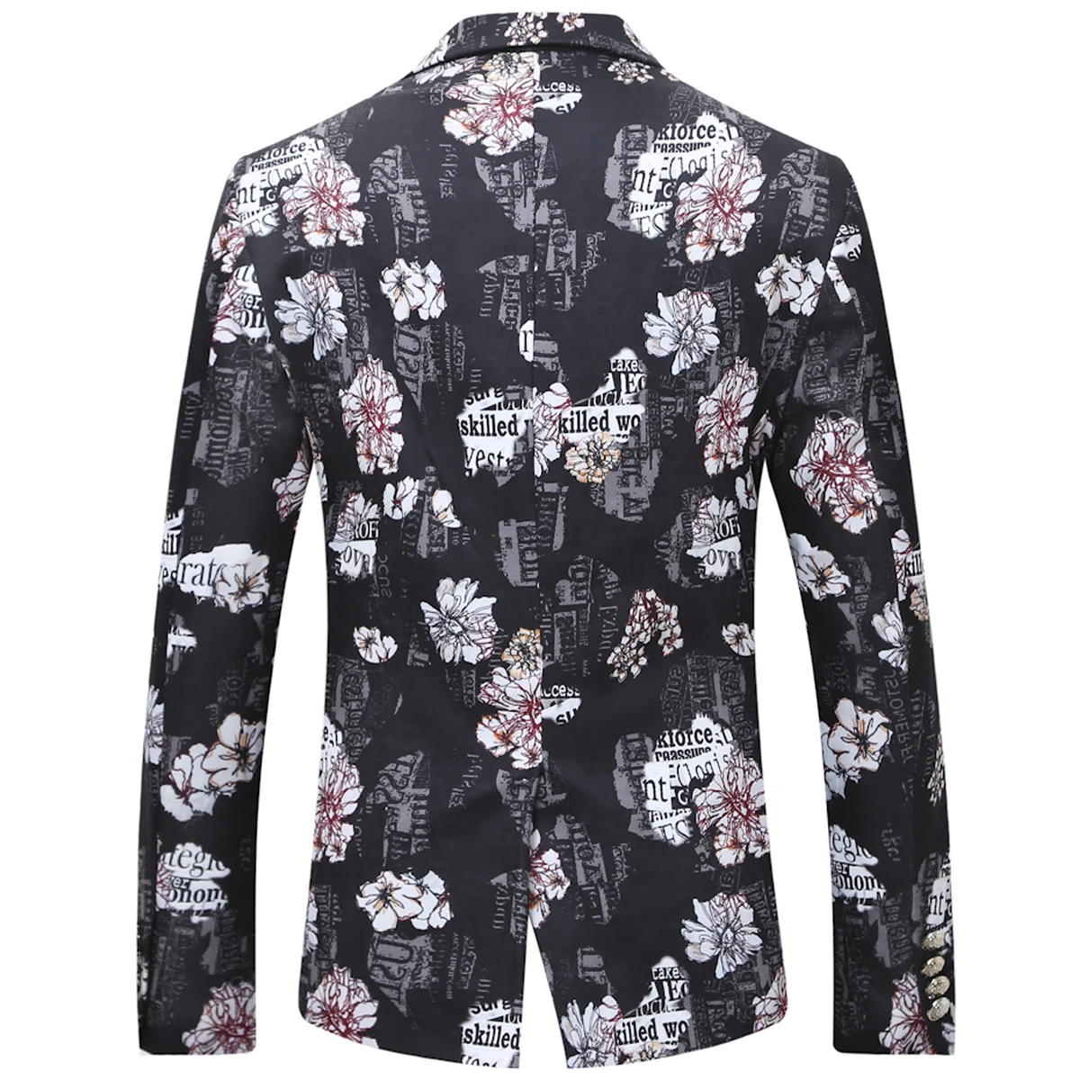 YUNCLOS белый цветок мужские костюмы пиджаки вечерние для банкета мужчин певица