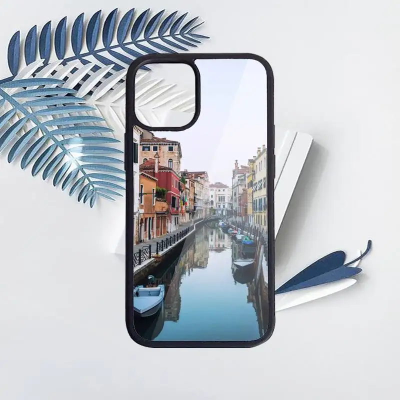 

Venice Phone Case for iPhone 11 12 pro XS MAX 8 7 6 6S Plus X 5S SE 2020 XR Hard PC