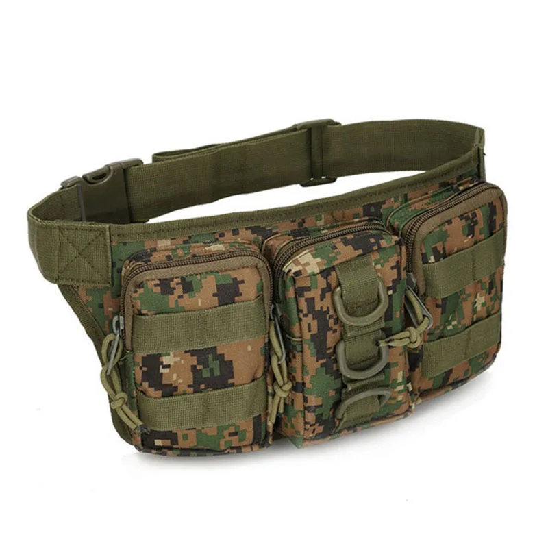 Outdoor Sports Storage Triple Pockets Multifunctional Tactical Bag Pouch Waist Molle System | Спорт и развлечения