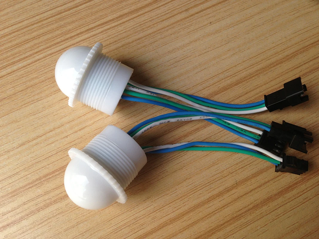 Светодиодный модуль WS2811 12 В 26 мм 3 светодиода s RGB Pixel UCS1903 адресный цифровой