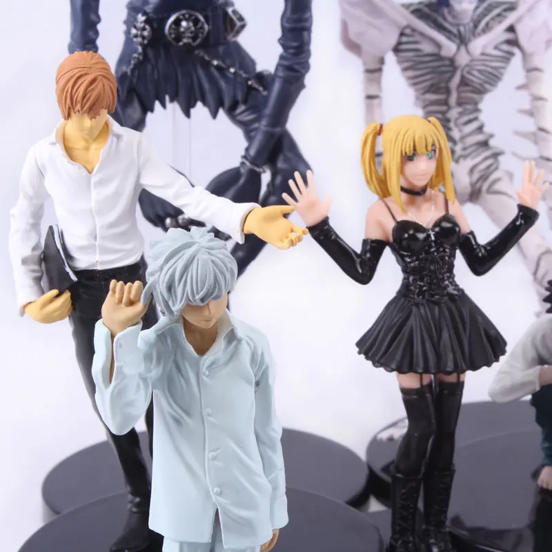 Аниме Death Note L Killer Ryuuku Rem Misa Amane фигурки из пвх игрушки 6 шт./компл.|figure toy|action figure toysdeath