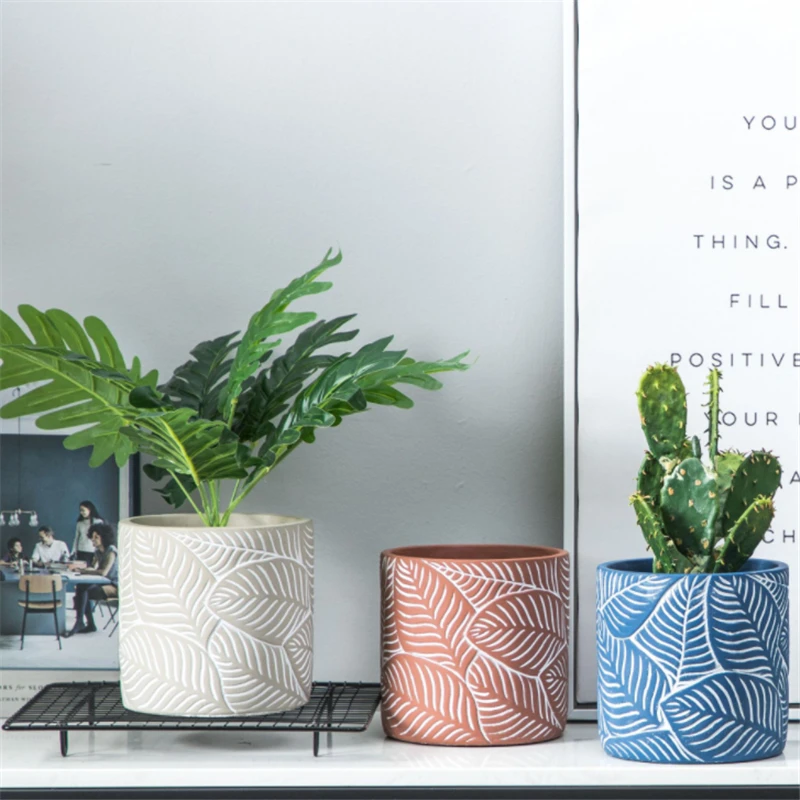 Формы Из Силиконовой глины Ins кашпо из цемента маленькая форма для бетонного