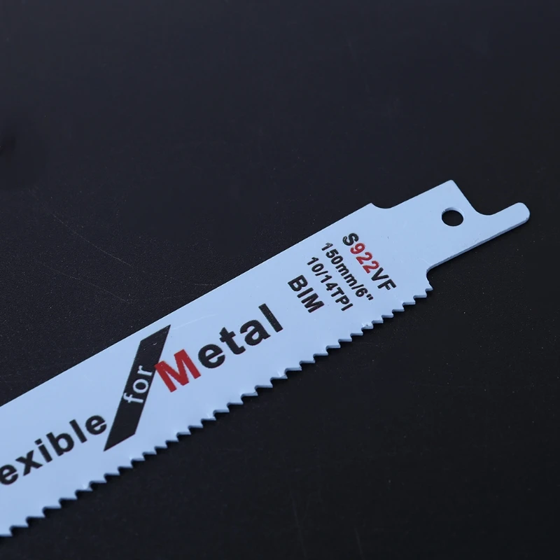 

10pcs BIM Manganese Steel Reciprocating Sabre Saw Blades for Cutting Metal Wood 40JE