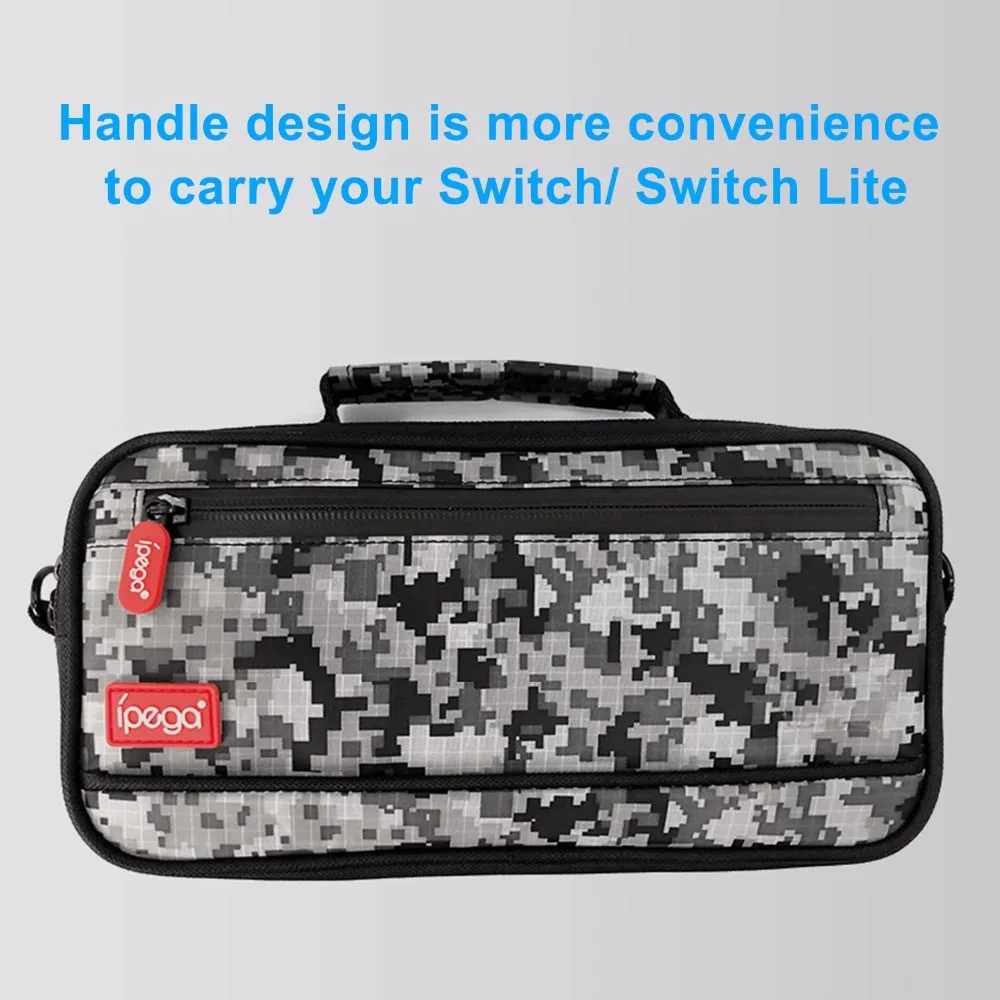 Nintendo Switch чехол для хранения сумки для переноски консоли Портативный Traval сумки для переноски Nintendo S Switch NS игровые аксессуары с камуфляжным принтом