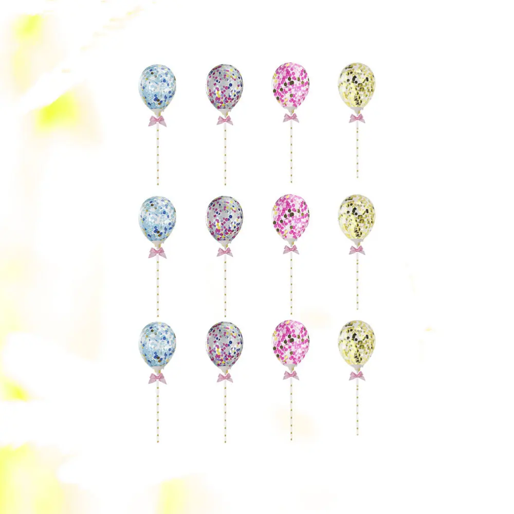 12 шт шаров торт фигурки жениха и невесты Нежные латексные шары вечерние поставки