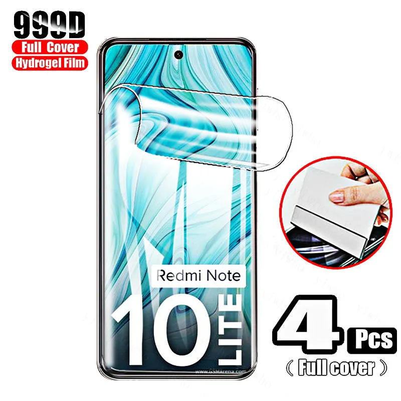 

900D Hydrogel Film for Xiaomi Redmi Note 8 9 10 Pro Max Screen Protector for Redmi Note 10Pro 10lite Soft Film Not Glass Redmy10