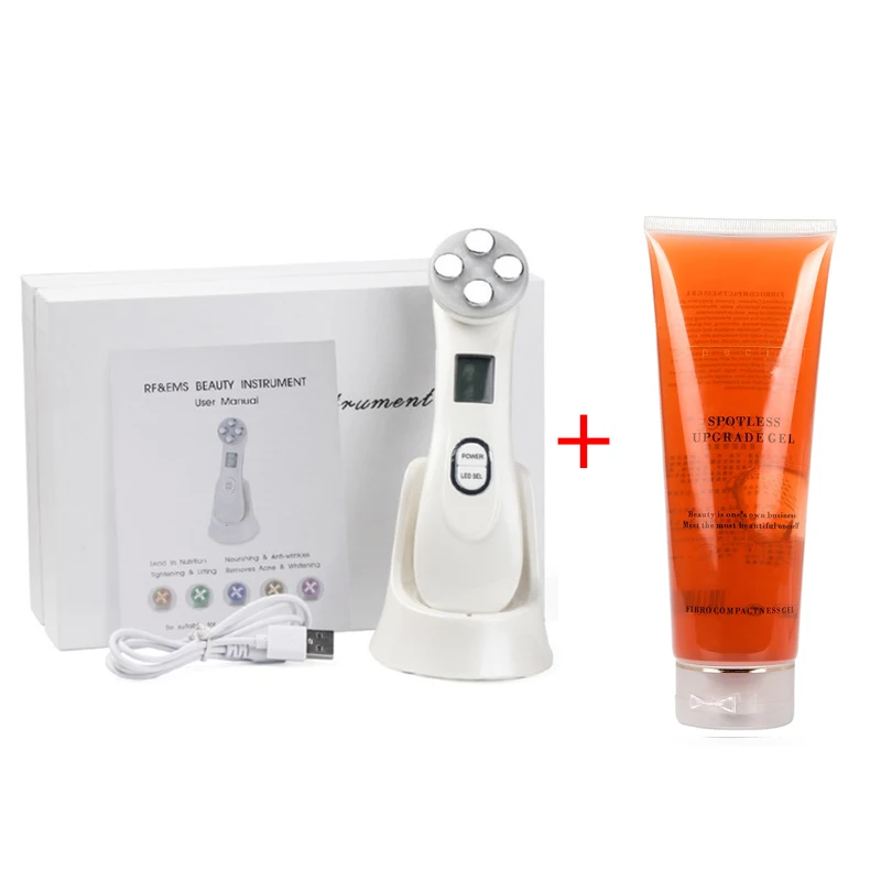 VIP EMS подтяжка лица машина красоты + гель для похудения кожи лифтинг