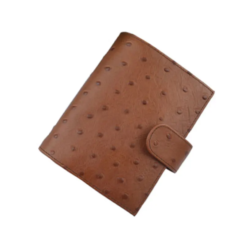 Yiwi Натуральная кожаные кольца Тетрадь A7(14,3x11,5 см) Размеры Связующего Повестки дня журнал органайзера дневник блокнот для скетчей и большими карманами - Цвет: no13