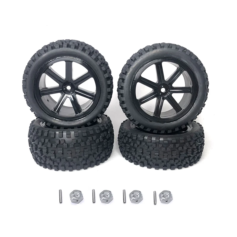 

Upgrade Spare Parts Large Tires Widening Tires for WLtoys 144001 124017 124016 124018 124019 12428 104001 1/10 1/12 1/14 RC Car