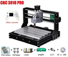 Лазерный гравер CNC3018, фрезерный гравировальный станок деревообрабатывающий с ЧПУ для ПХД, ПВХ