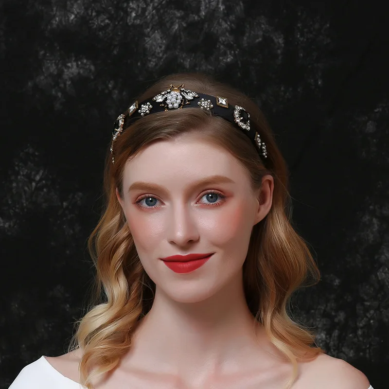 

2020 new crown Vintage Ethnic Style Cloth Knotted Hairband Headband Women Girls Hair Head Hoop Bands Accessories hair clips 2020