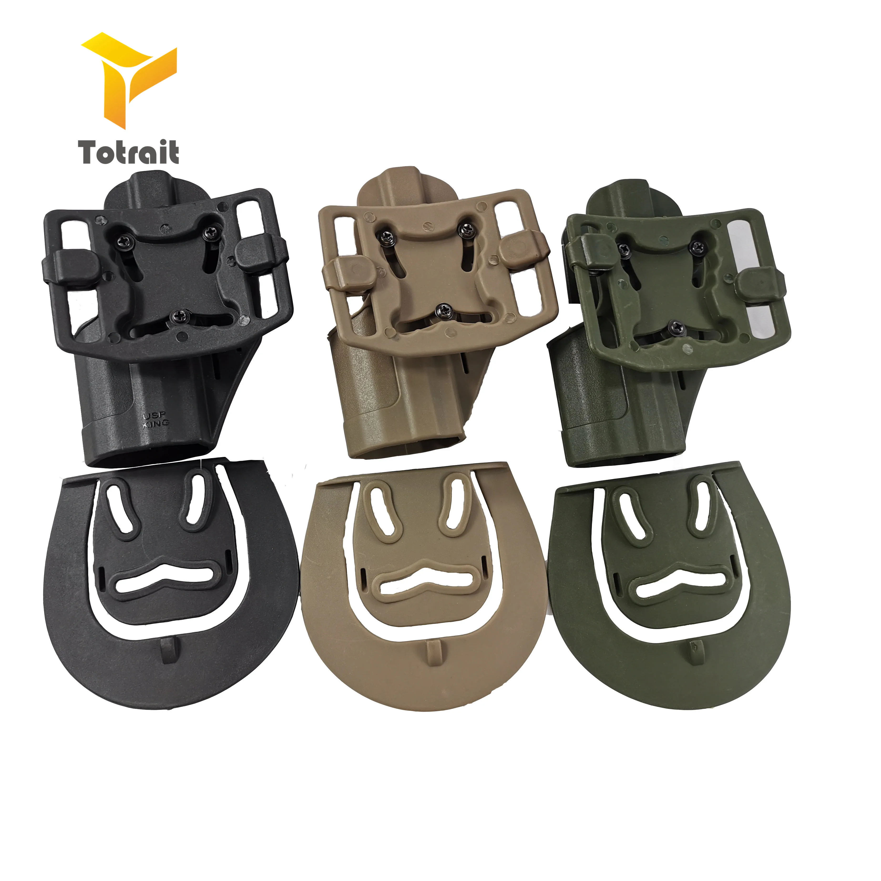 TOtrait Тактическая Военная CQC Serpa правая рука пояс кобура для пистолета USP