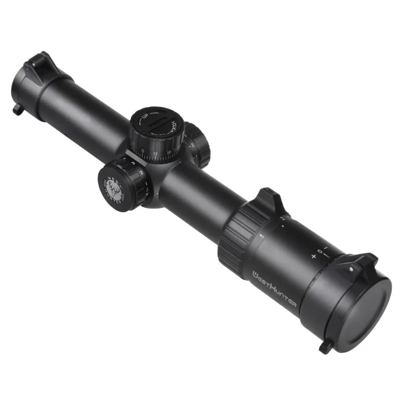 WESTHUNTER HD-S 1-5X24 ИК дешевый компактный оптический прицел Mil Dot с подсветкой