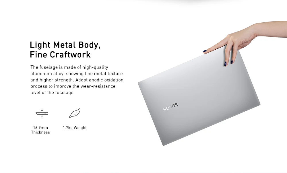 Ноутбук HUAWEI Honor MagicBook Pro 16,1 дюймов ОС Linux Intel Core i5-8265U 3,9 ГГц 8 Гб DDR4 ram 512 ГБ SSD ноутбук