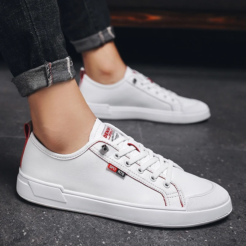 

Classic Casual Fashion Shoes Super Thousand Skins Men Vulcanize Shoes Men Comfortable Lace Up Flats Male Lightweight Breathabl
