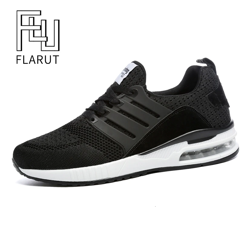 Кроссовки мужские дышащие сетчатые на шнуровке с воздушной подушкой|Обувь для