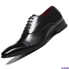 Новые роскошные итальянские лакированные кожаные мужские синие черные стандартные деловые костюмы на шнуровке Мужская Классическая обувь