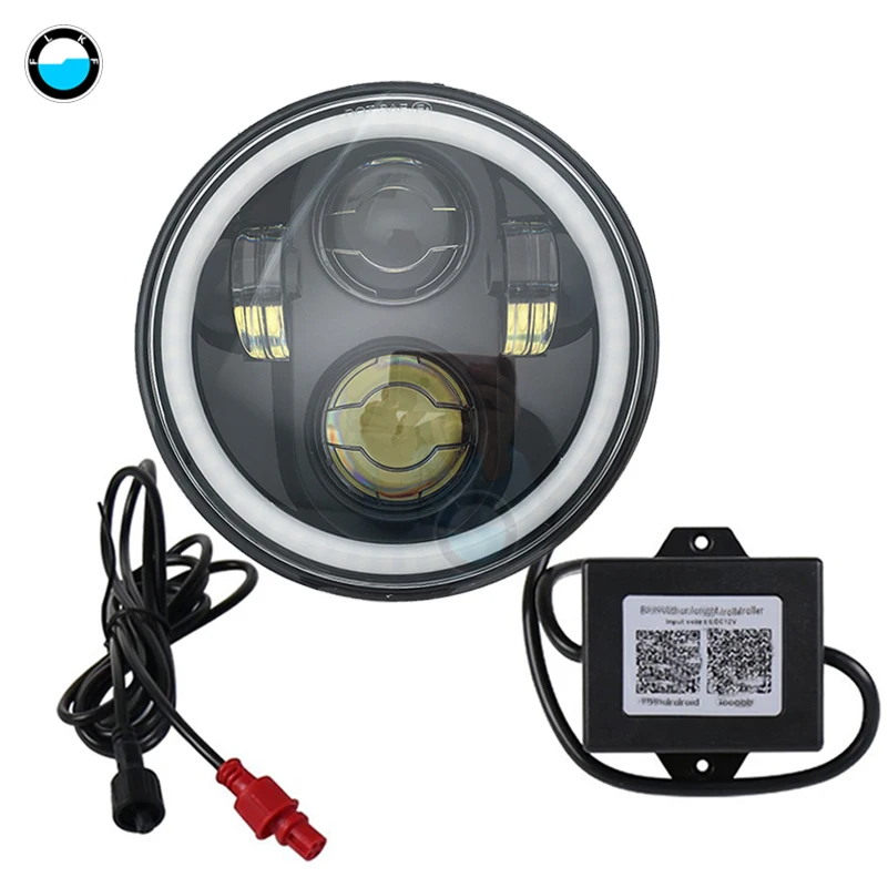 5,75 дюймов светодиодный проектор для мотоцикла для HONDA VTX 1300 1800 5,75 дюймов светодиодный фары для Triumph Rocket iii 3