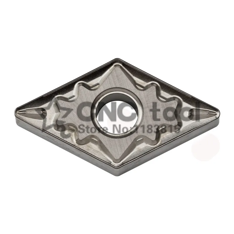 

DNMG150404-HQ TN600 External Turning Tools Cermet Grade Carbide insert Lathe cutter Tool, Good Finish Tungsten Carbide Inserts