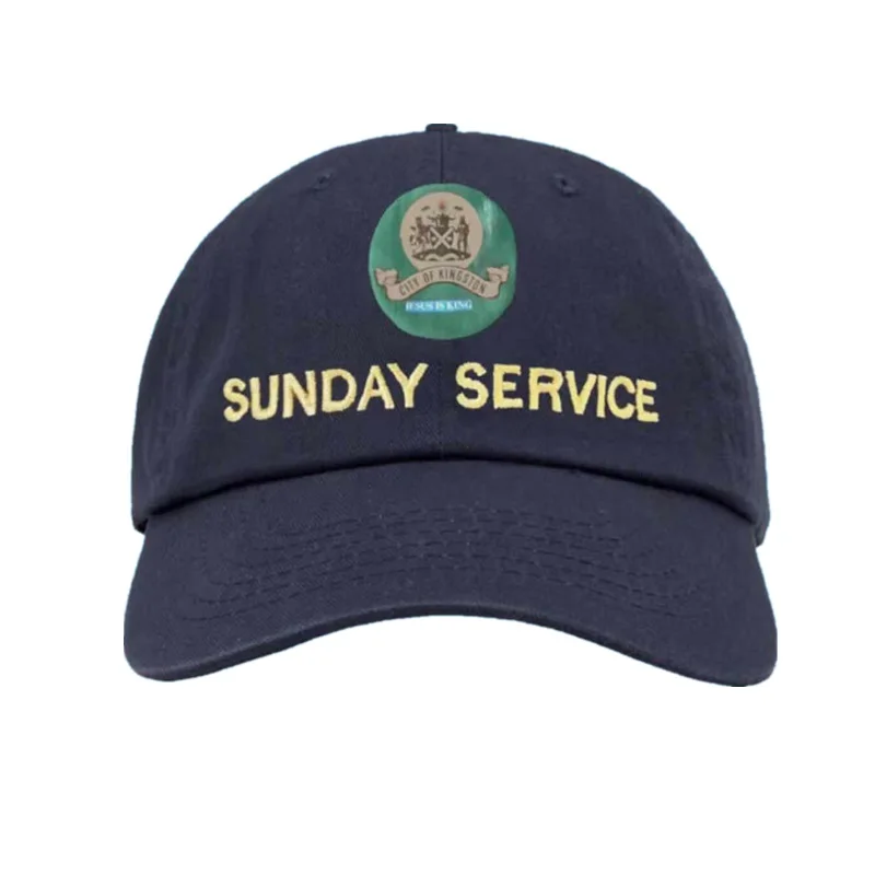 Новинка Кепка бейсболка Kanye West Sunday Service с изображением Иисуса короля в альбоме
