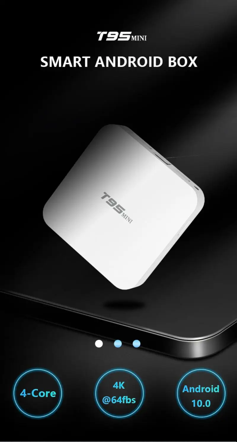 ТВ-приставка на Android 10 4K HDR Wi-Fi 2 4 ГГц | Электроника