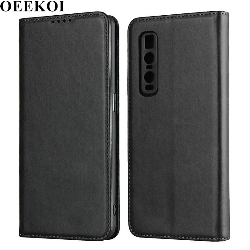 

Кожаный чехол-бумажник OEEKOI для OPPO Find X2 Pro