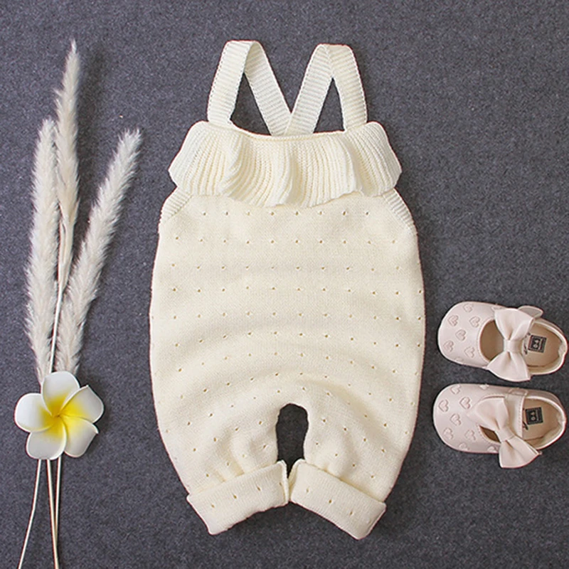 

Для маленьких девочек s Однотонная одежда Открытое платье с подтяжками; Комбинезон для малышей Одежда Новый 2020 осень-зима для маленьких дев...