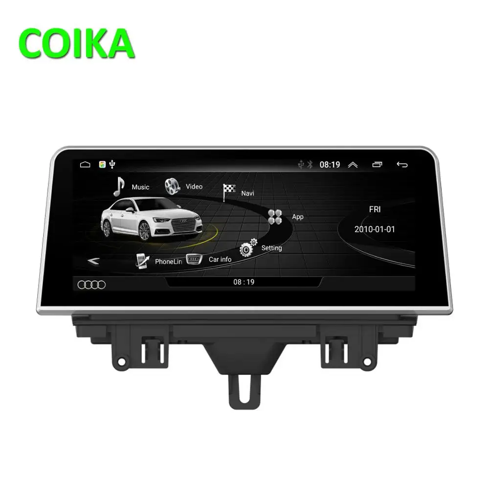 Для Audi Q3 8V 2011~ MMI ips Android 2 DIN автомобильный DVD gps навигатор мультимедийный плеер стерео Авто радио WiFi система карта