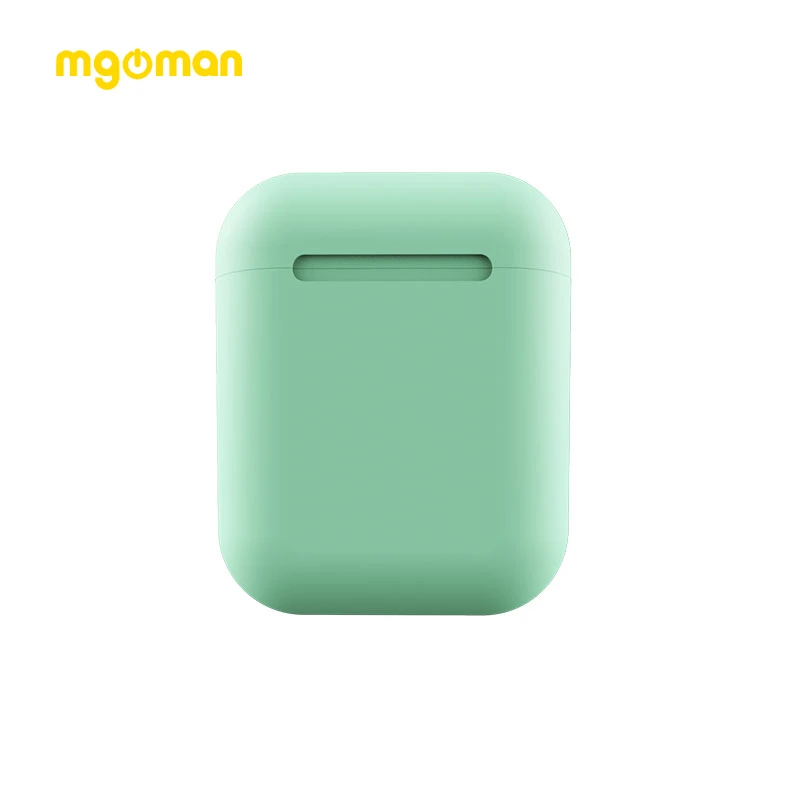 Mgoman новые Macaron Inpods12 TWS наушники для быстрой зарядки беспроводные цветные наушники-капли Bluetooth 5,0 гарнитура PK i12 i60 i7s - Цвет: Standard Green