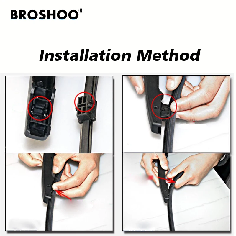 

BROSHOO Car Rear Wiper Blades Back Windscreen Wiper Arm For AUDI A1 Hatchback (2010 Onwards) 355mm,Windshield Auto Styling