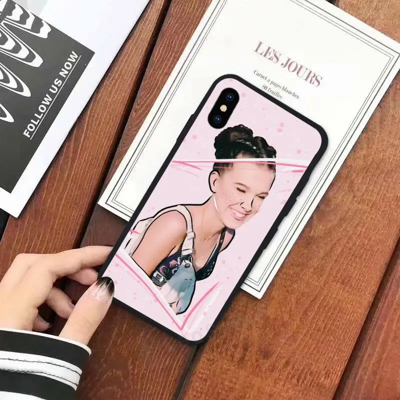

Millie Bobby Brown Stranger Things Phone Case for iPhone 11 12 mini pro XS MAX 8 7 6 6S Plus X 5S SE 2020 XR