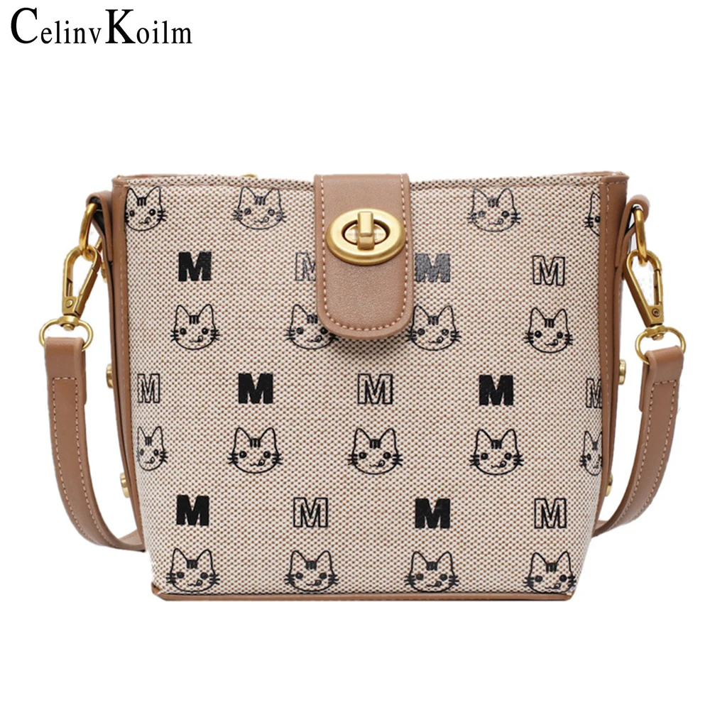 

CELINV KOILM Design Luxe Pu Schoudertas Enkele Schouder Grote Capaciteit Messenger Breedband Vrouwelijke Effen Kleur Handta