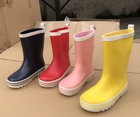 2020 children candy color popular rain boots shoes