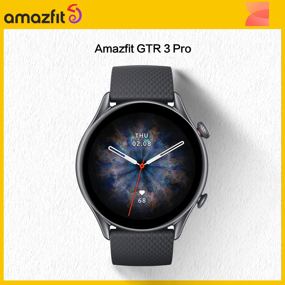 2021 New Amazfit GTR 3 Pro GTR3 GTR-3 Smartwatch AMOLED Display Zepp OS App 12-day Battery Life Watch for Andriod | Электроника