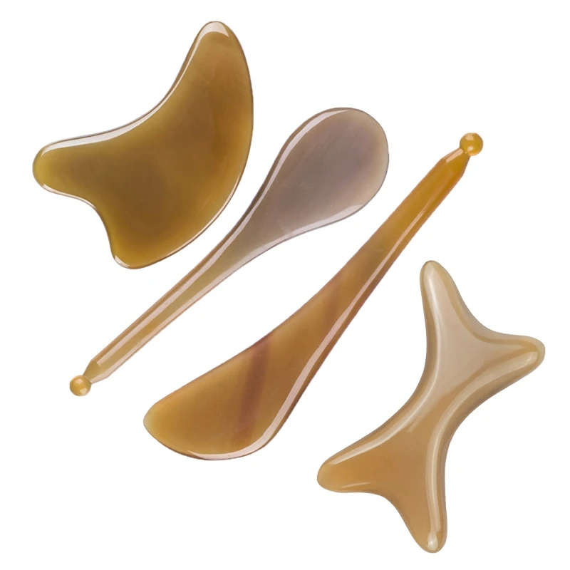 

Натуральный рог выскабливание пластины гуаша доска спа-маг инструмент с цифрами и рожками на капюшоне; Одежда в традиционном китайском сти...