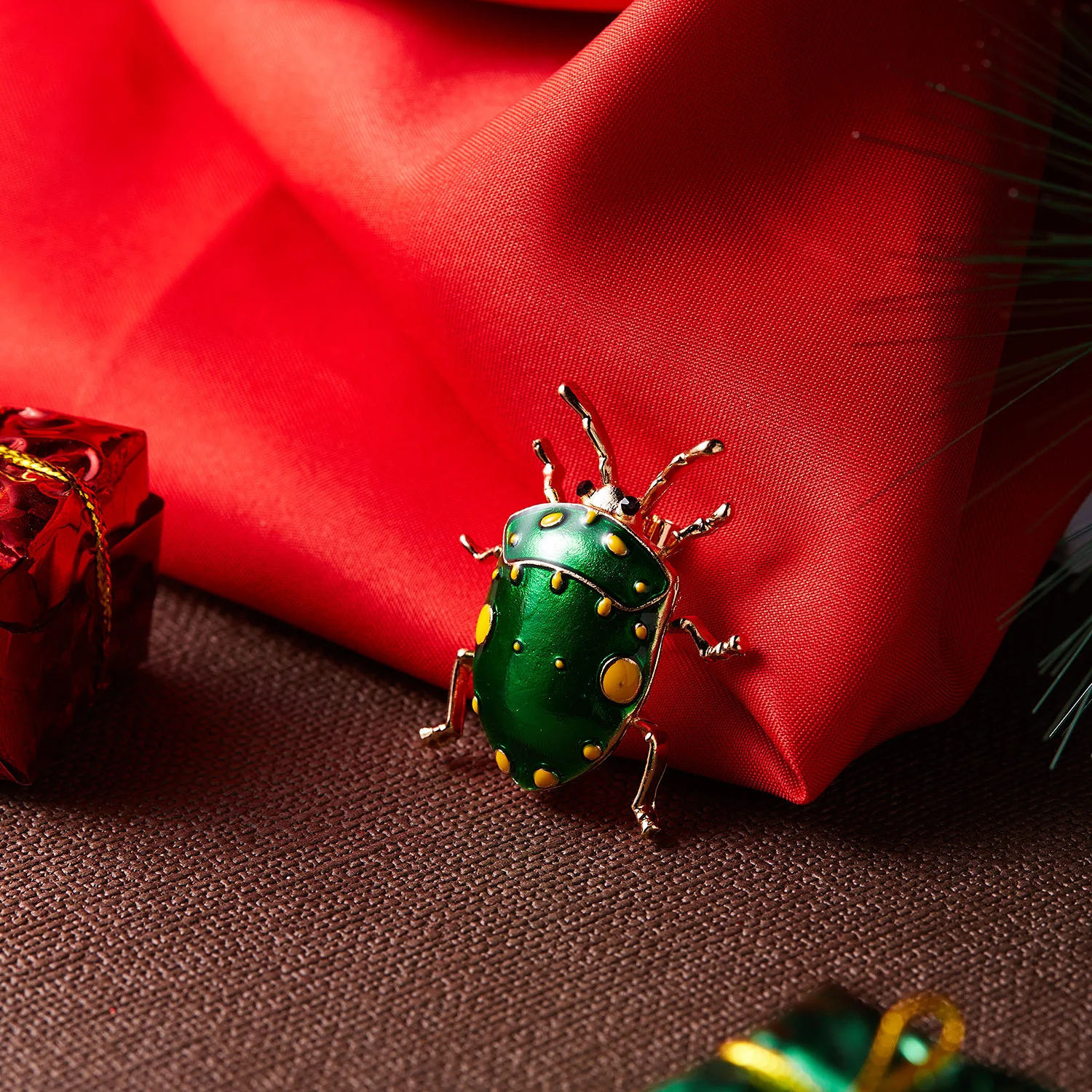 RINHOO эмалированная бриллиантовая брошь в виде насекомых для женщин и мужчин 2