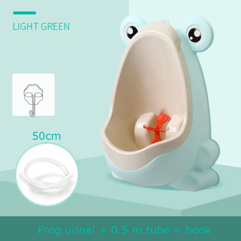 Настенный крючок для маленьких мальчиков, лягушка, горшок для унитаза, подставка-лягушка, вертикальный писсуар, писсуар для малышей, писсуар-лягушка для ванной - Цвет: Золотой