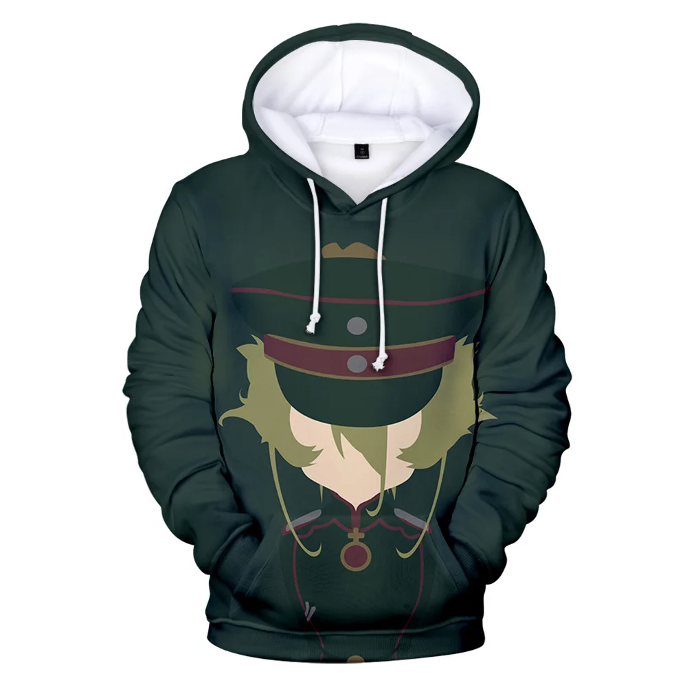

Anime Young Girl War Hoodies Sweatshrt Unisex Hoody Creative Cosplay Clothes Harajuku Long Sleeve Kids Pullover