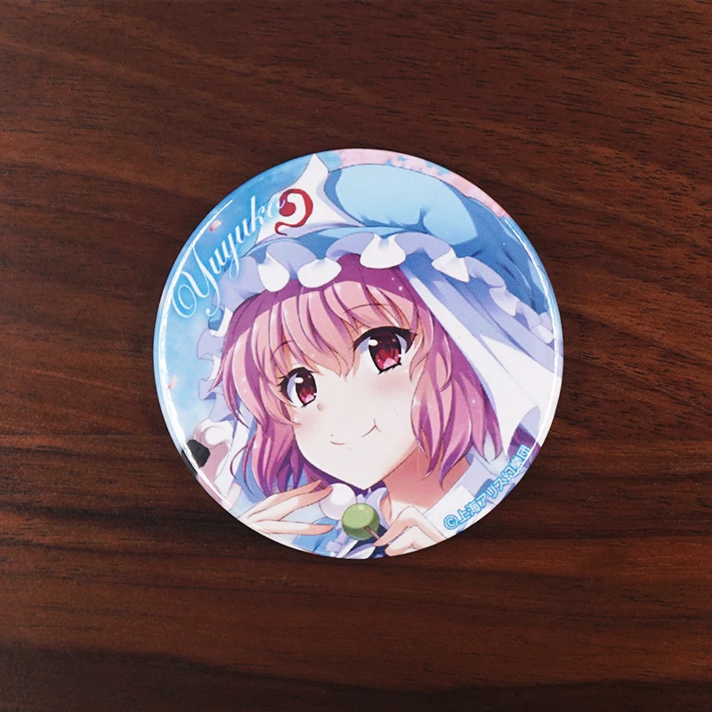 Металлический значок TouHou Project аниме рейму Мариса юююка Юму Сатори коиши Райзен