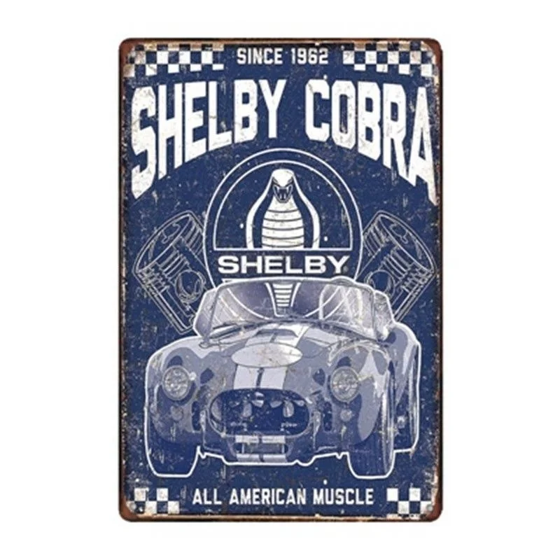 

Art Vintage Metal Painting Poster Tin License Plate Wall Stickers Decoration Home Decor Art Sign